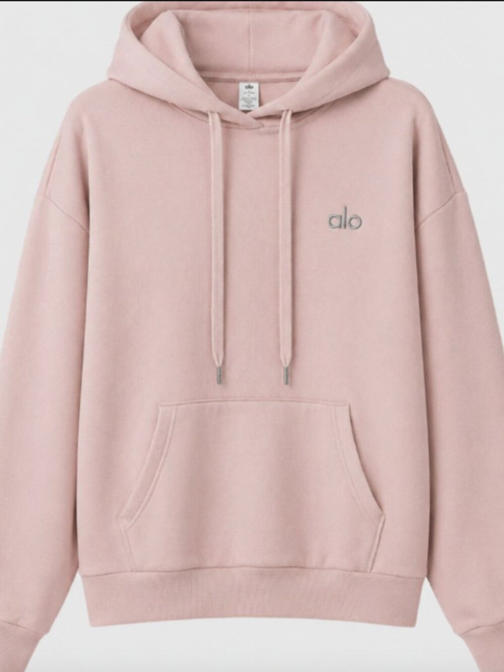 NWT Alo Accolade Hoodie Ballet Pink Size XS - XL
